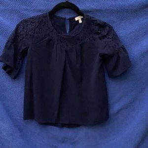 Cute navy blouse